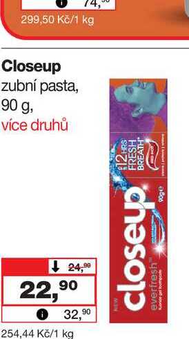 Closeup zubní pasta, 90 g