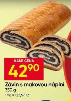 Závin s makovou náplní 350 g
