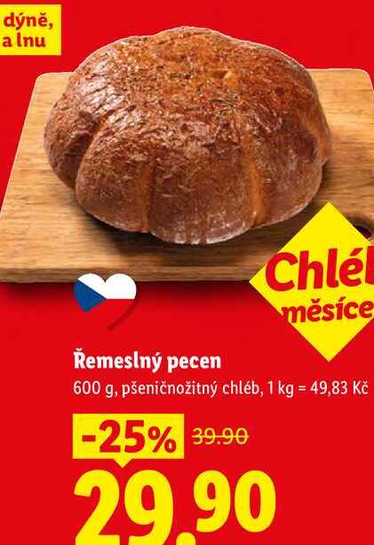 Řemeslný pecen, 600 g
