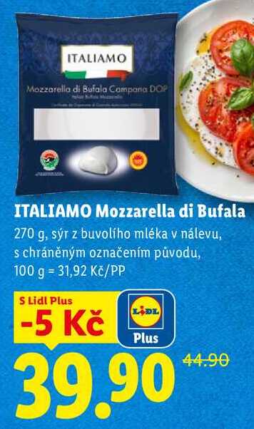 ITALIAMO Mozzarella di Bufala, 270 g