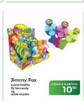 Jimmy Fox cukro-hračka fly fan candy 5g