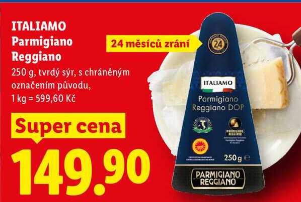 ITALIAMO Parmigiano Reggiano, 250 g
