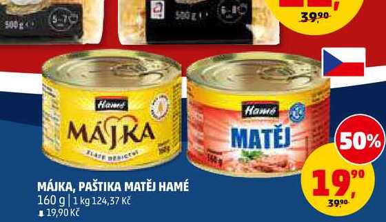 PAŠTIKA MATĚJ HAMÉ, 160 g 