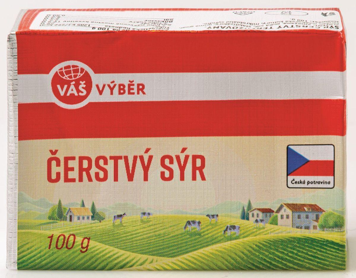 VÁŠ VÝBĚR Čerstvý sýr, 100 g