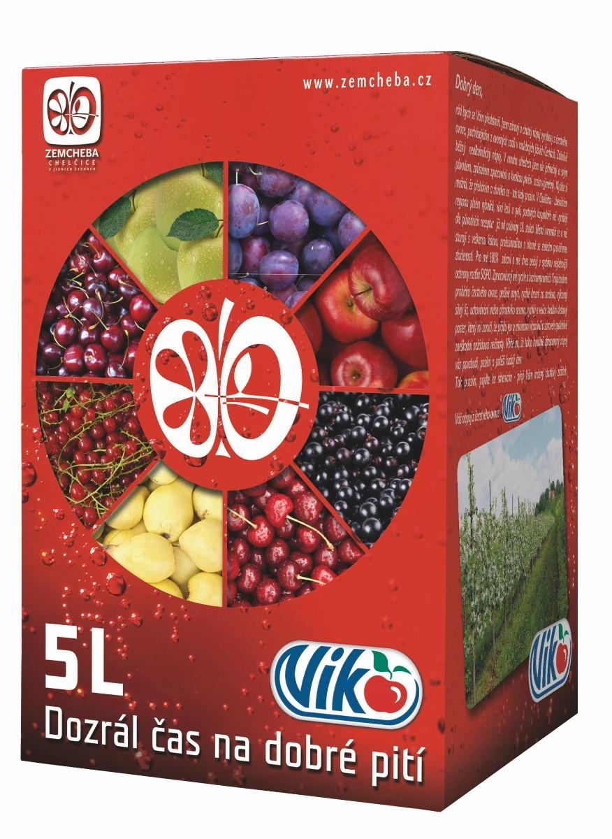 Viko šťáva jablečná 100%, 5 l