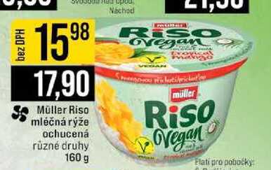 Müller Riso mléčná rýže ochucená různé druhy 160 g