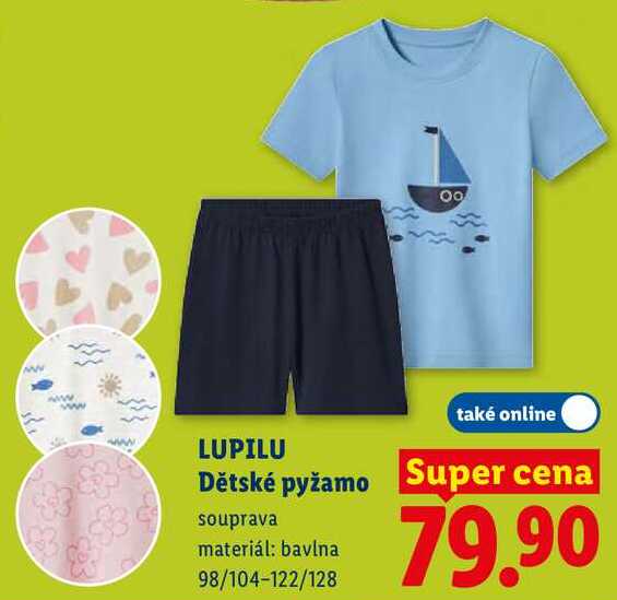 LUPILU Dětské pyžamo 