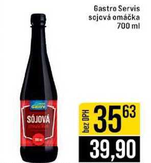 Gastro Servis sojová omáčka 700 ml