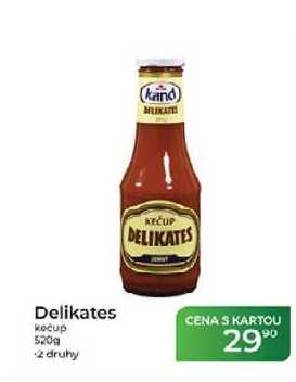 Delikates kečup 520g