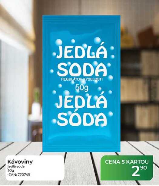 Kávoviny jedlá soda 50g