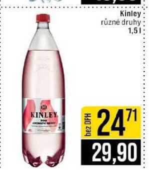 Kinley různé druhy 1,5l