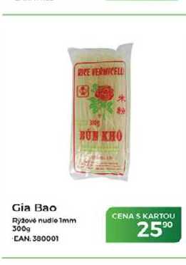 Gia Bao Ryžové nudle  300g