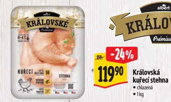 Královská kuřecí stehna, 1 kg