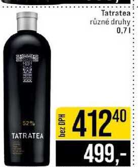Tatratea různé druhy 0,7l