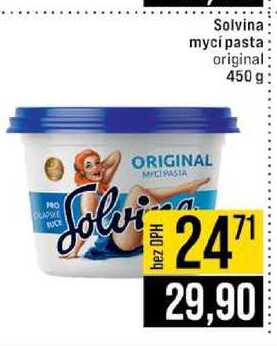 Solvina mycí pasta original 450 g