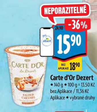Carte d'Or Dezert, 140 g