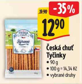 Česká chuť Tyčinky, 90 g