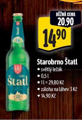 Starobrno Štatl, 0,5 l 