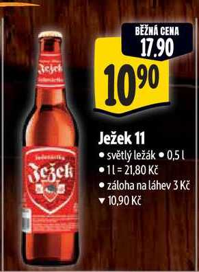 Ježek 11, 0,5 l 
