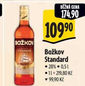 Božkov Standard, 0,5 l