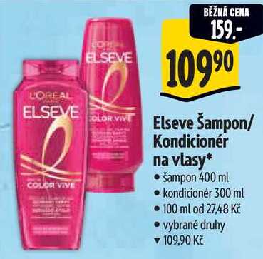 Elseve Kondicionér na vlasy, 300 ml