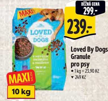 Loved By Dogs Granule pro psy, 10 kg