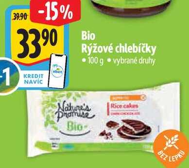 Bio Rýžové chlebíčky, 100 g 