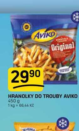 HRANOLKY DO TROUBY AVIKO 450 g 