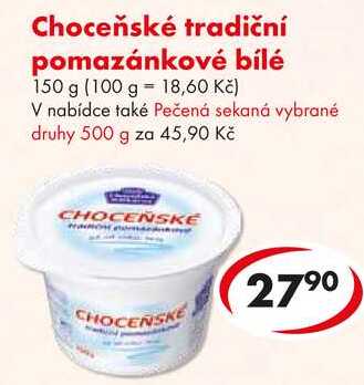 Choceňské tradiční pomazánkové, 150g