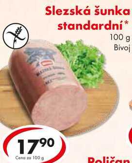 Slezská šunka standardní, 100 g  
