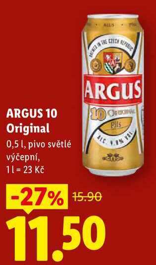 ARGUS 10 Original, 0,5 l