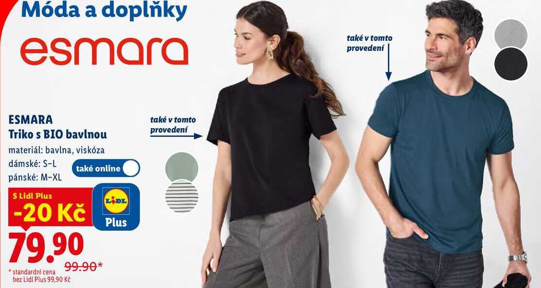 ESMARA Triko s BIO bavlnou