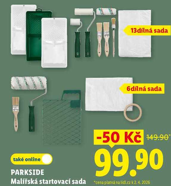 PARKSIDE Malířská startovací sada