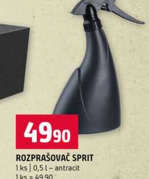 ROZPRAŠOVAČ SPRIT 1ks 0,5l antracit 
