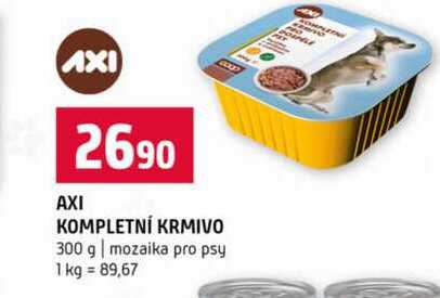 AXI KOMPLETNÍ KRMIVO 300 g mozaika pro psy