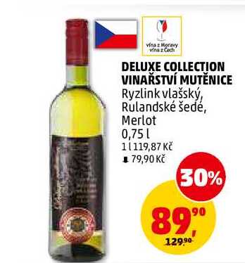 DELUXE COLLECTION VINAŘSTVÍ MUTĚNICE, 0,75 l
