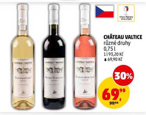 CHÂTEAU VALTICE, 0,75 l