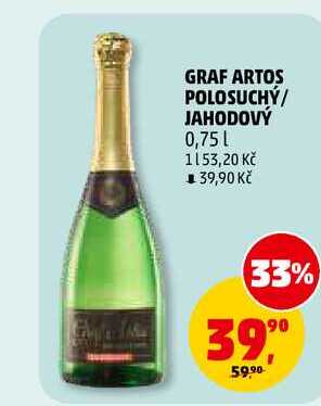 GRAF ARTOS POLOSUCHÝ/JAHODOVÝ, 0,75 l