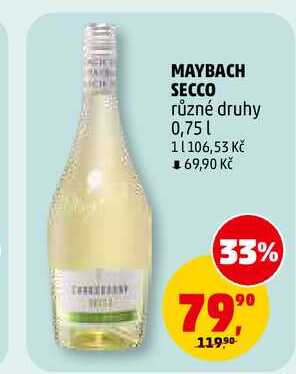 MAYBACH SECCO, 0,75 l