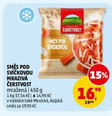 SMĚS POD SVÍČKOVOU MRAZIVÁ ČERSTVOST, 450 g