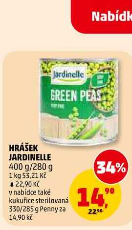HRÁŠEK JARDINELLE, 400 g 