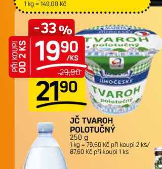 JČ TVAROH POLOTUČNÝ 250 g