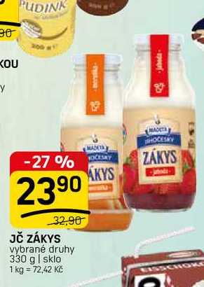 JČ ZÁKYS vybrané druhy 330 g 