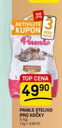 PAMLS STELIVO PRO KOČKY 5 kg 