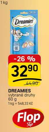 DREAMIES vybrané druhy 60 g