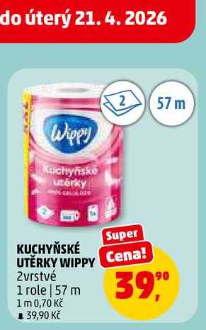 KUCHYŇSKÉ UTĚRKY WIPPY, 1 role