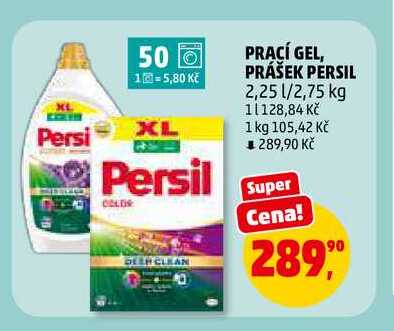 PRACÍ GEL PERSIL, 2,25 l