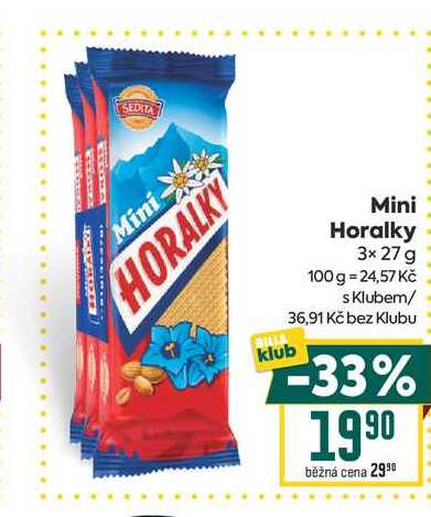 Mini Horalky 3x 27 g 