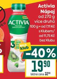 Activia Nápoj od 270 g