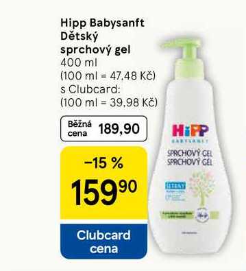 Hipp Babysanft Dětský sprchový gel, 400 ml  